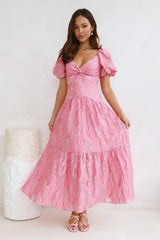 Night To Shine Maxi Dress Pink