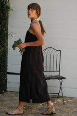 The Linen Spaghetti Dress