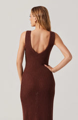 Ainhoa 3D Floral Sweater Dress