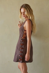 Zayla Beaded Mini Dress