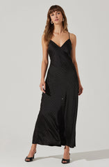 Bonney Rhinestone Maxi Slip Dress