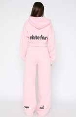 From The Archives Charli Wide Leg Sweatpants Pink