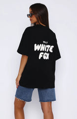 Offstage Back Graphic Oversized Tee Monochrome