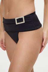 x BELLA HADID Maverick Micro Swim Skirt - Black