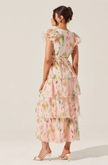 Emporia Floral Tiered Maxi Dress