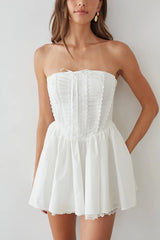 Sabrina Strapless Corset Mini Dress