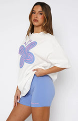 Free Spirited Bike Shorts Purple