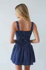 Kailan Polka Dot Mini Dress