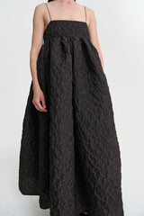 BETH | DRESS WINDROSE MATELASS… BROWN
