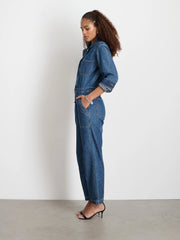 Shoreditch Jumpsuit In Denim
