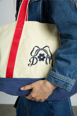 canvas tote bag with embroidery