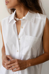 The Pop Sleeveless Shirt