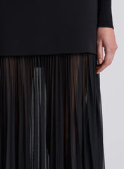 Willa Pleated Maxi Skirt