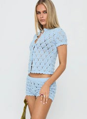 Sun Still Shines Crochet Set Blue