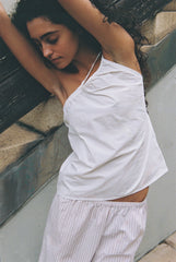 Shoulder Top - White