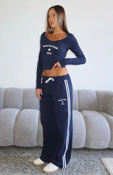 Found You Out Track Pants Navy