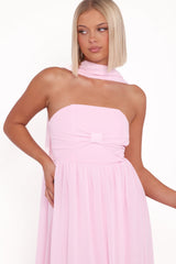Celestria Maxi Dress - Pink