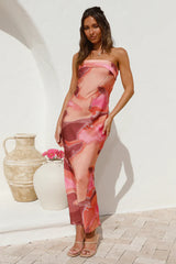 Let Me In Maxi Dress Orange