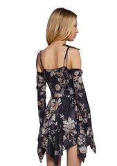 F is For Fairies Handkerchief Dress - Spring Floral