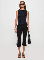 Running Wild Top Blue Stripe