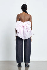 VERONICA | TOP GRASMERE MATELASSE? ROSEWATER