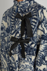 ingrid borg jacket - vase print