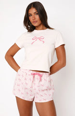 Sweetheart Pyjama Set Bow Dreams