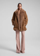Nina Faux Fur Coat