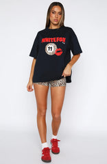 11th Street She's So Lucky Bike Shorts Leopard Splice