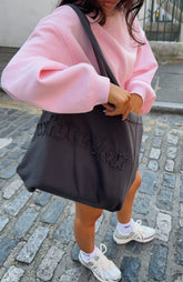 From The Archives Lexi Tote Bag Charcoal