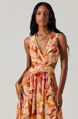 Noya Floral Maxi Dress