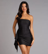 Edge Of Glam Ruffle Mini Tube Dress