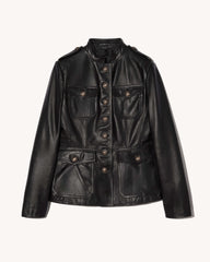 GERALDINE LEATHER JACKET