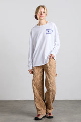 il bacio brunch long sleeve tee - white