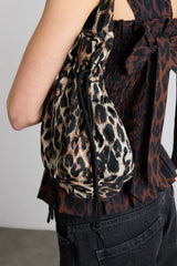 pouch bag in leopard