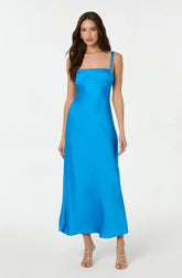 Stacie Satin Maxi Dress