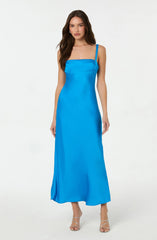Stacie Satin Maxi Dress