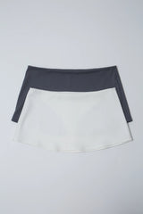 Micro Mini Stretch Skirt. 2-pack