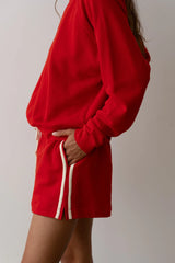 The Stripe Eco-Terry Short