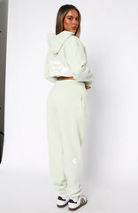 11th Street Keeping It Real Sweatpants Iced Matcha