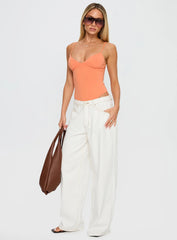 Slow Jams Bodysuit Orange