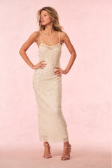 Mirrian Beaded Maxi Dress