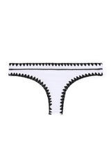 The Cheeky Bottom (Blanc/Noir)