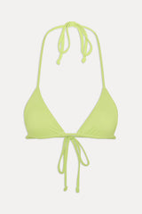 Paradise Halter Bikini Top - Lily Pad
