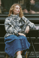 ingrid borg jacket - vase print