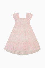 Girls Muriella Cotton Toile Print Dress