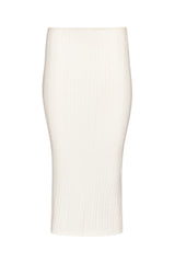 Ribbed Maxi Skirt
