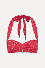 x BELLA HADID Sunday Halter Bikini Top - Lovebug