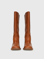 Madisson Knee High Boots Brown