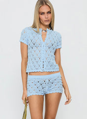 Sun Still Shines Crochet Set Blue